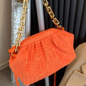 Terry Cloth Mini Crossbody